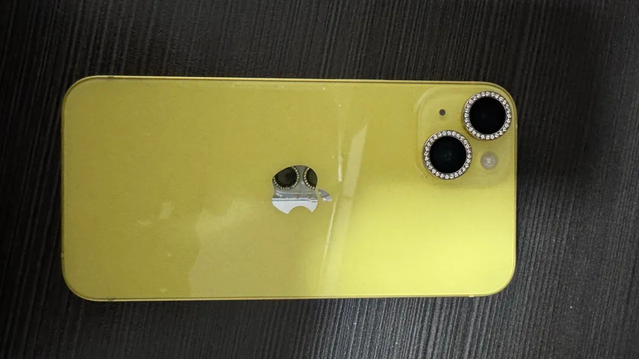 iPhone 14 128GB Amarelo - Única Dona + Kit Completo - Foto 2