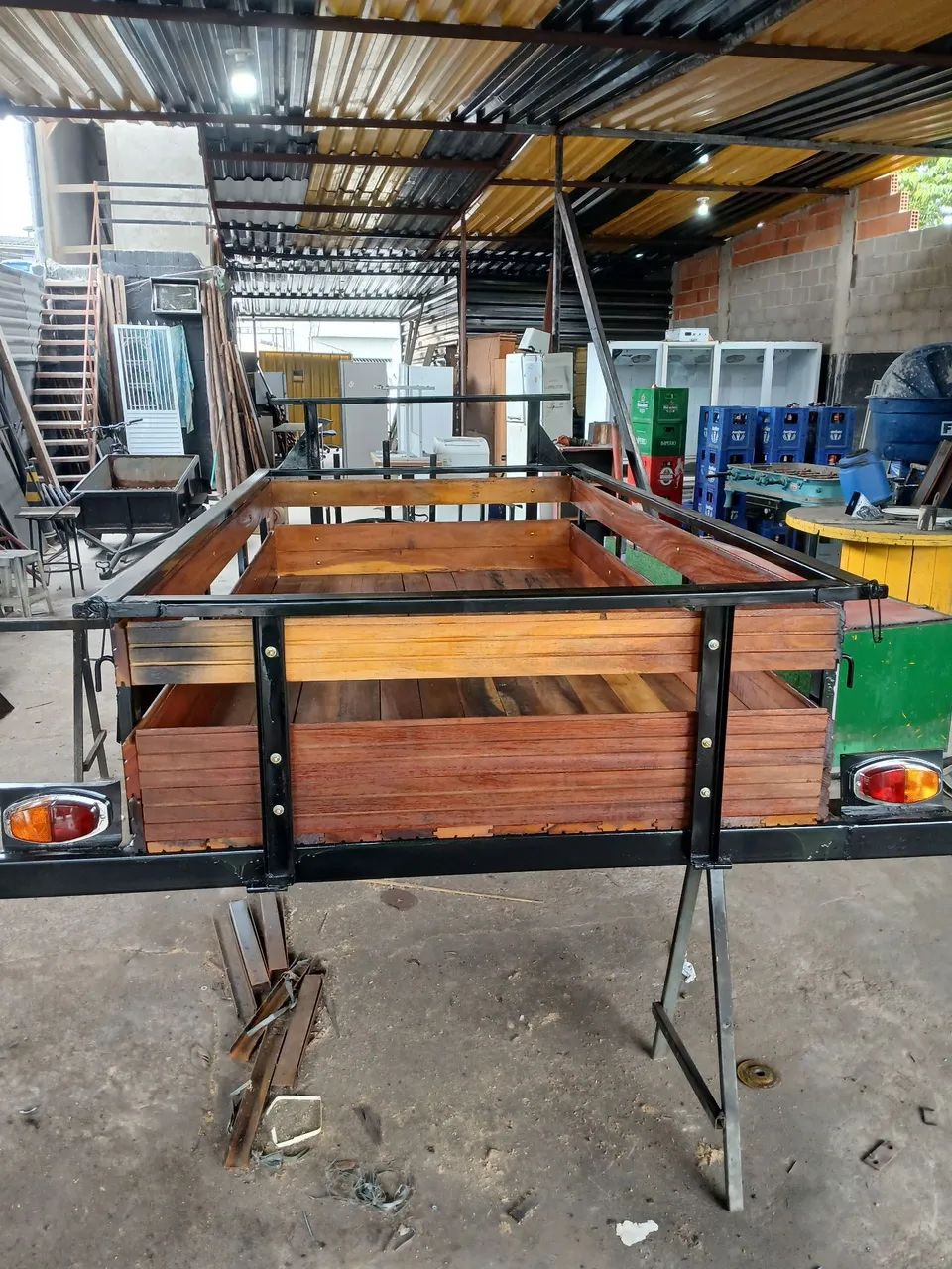 Reboque fazendinha 2,5x 1,3 novo - Foto 4