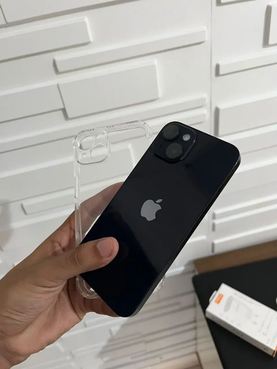 iPhone 14 preto  impecável 128gb  - Foto 3