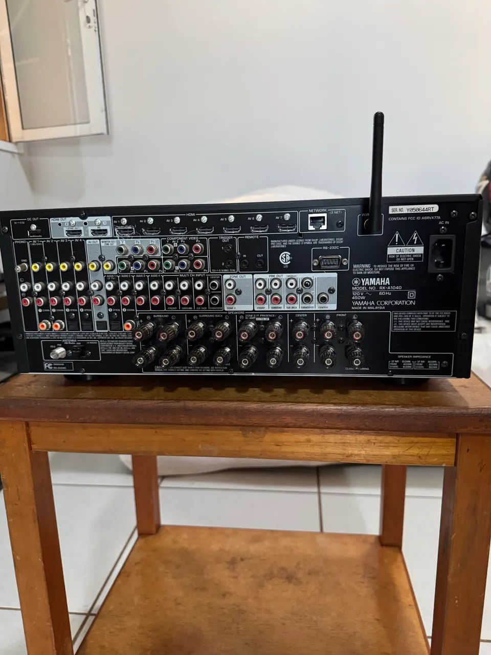 Receiver Yamaha Aventage RX-A1040 - Aparelhos de Som - Vale dos