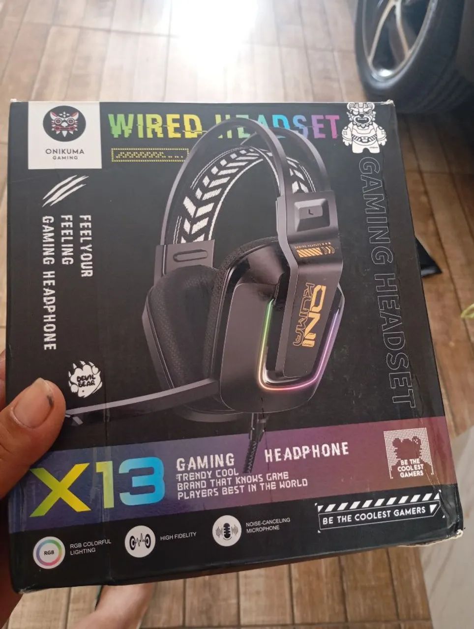 Headset Gamer Onikuma X13 RGB - Foto 2