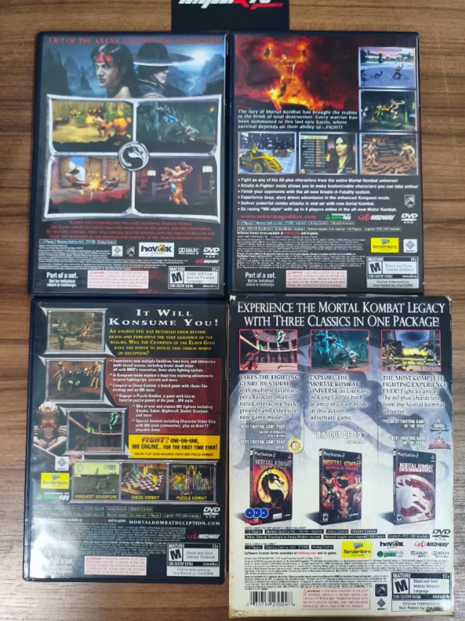 Mortal Kombat Kollection PS2 - Foto 5