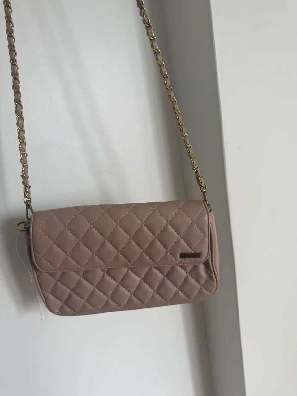 Bolsa Santa Lola bege escuro 