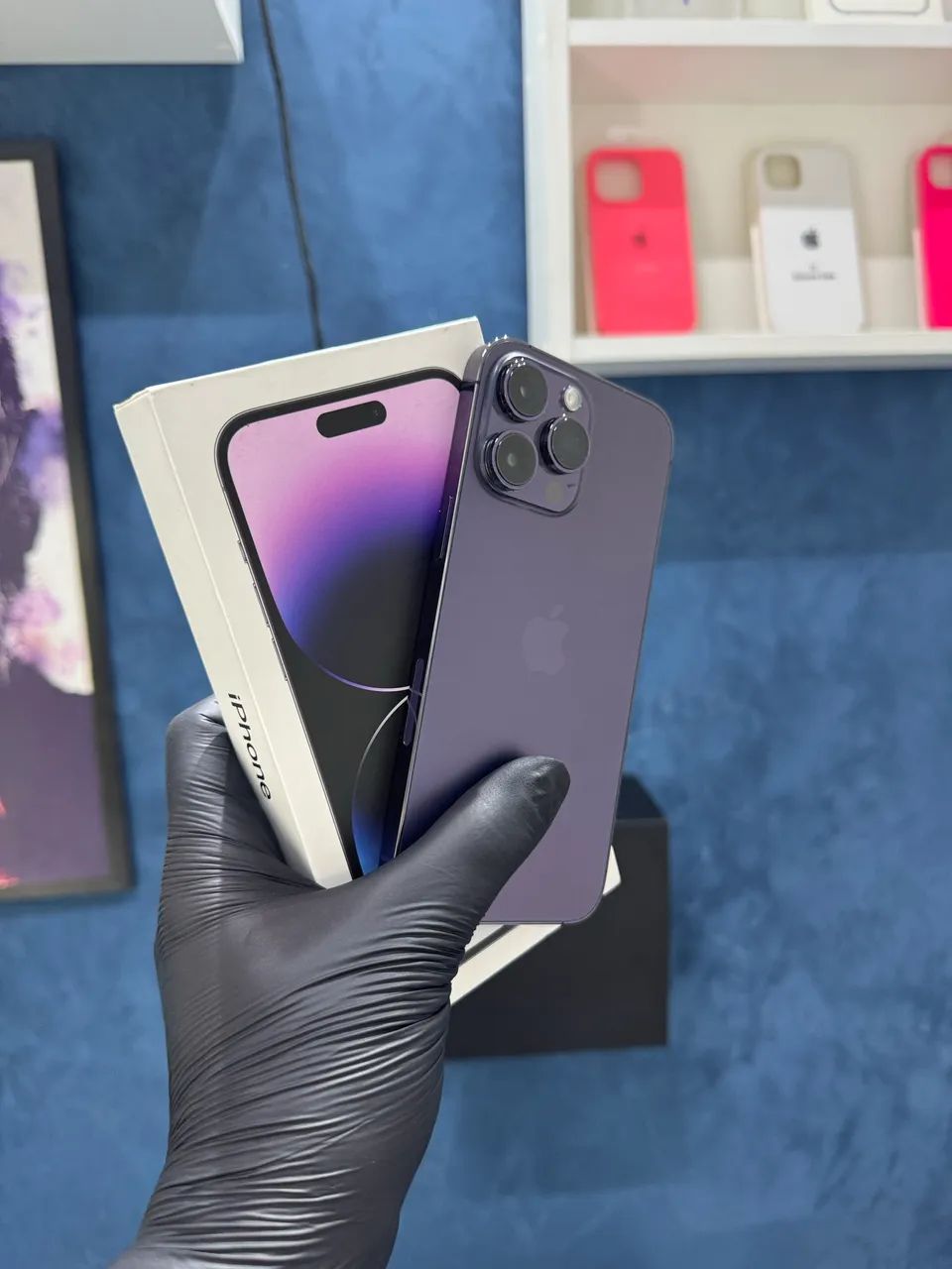 IPHONE 14 PRO MAX ROXO - Foto 2