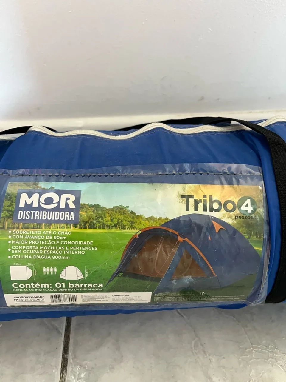 Barraca de camping 4 pessoas