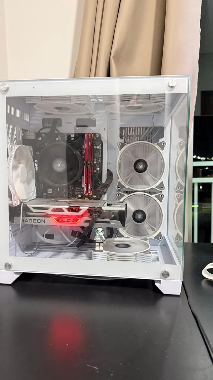 Pc gamer ryzen 5 5500 e rx6600xt - Foto 5