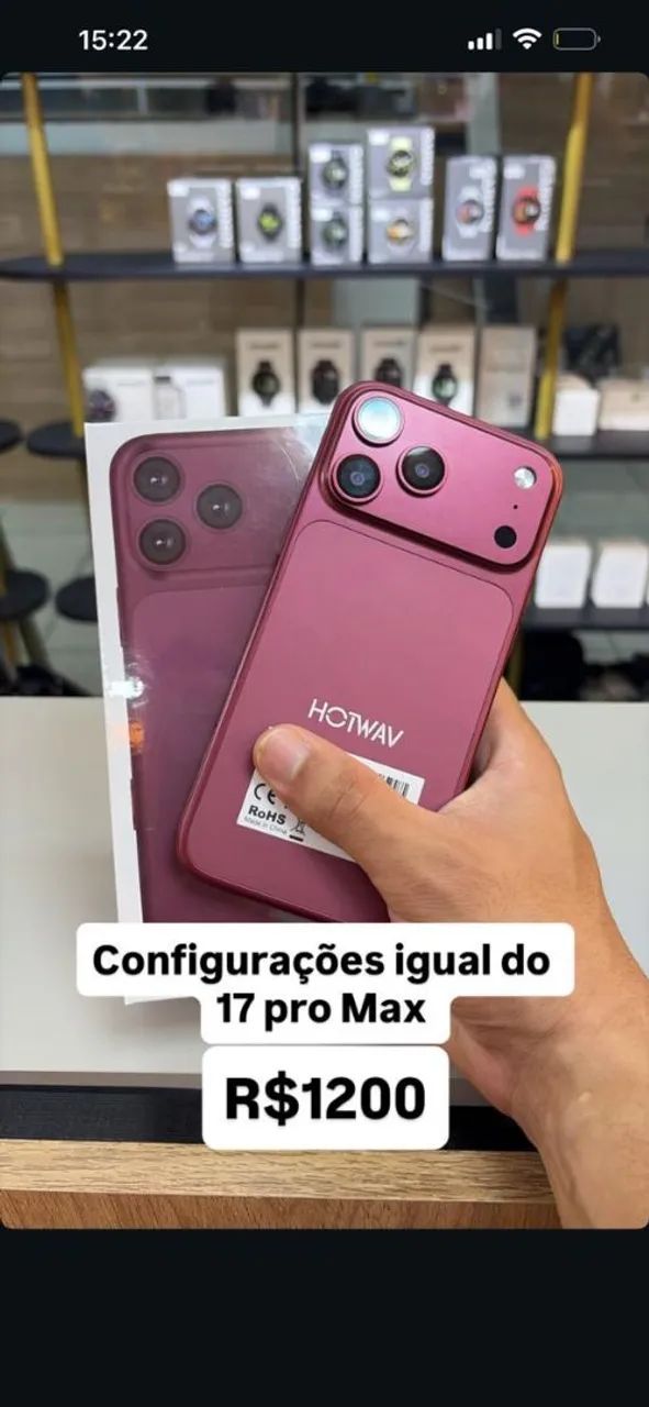 Iphone 17 PRO MAX - HOTWAV A18 - Foto 3