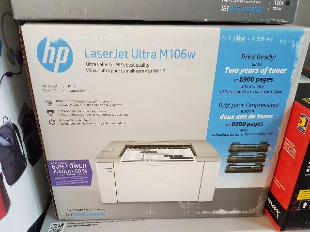 Impressora HP LaserJet Ultra M106w Wifi + 3 toners - Foto 2