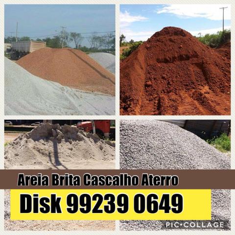 Disk Areia - Brita - Cascalho - Aterro - Terra Preta