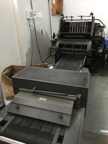 Maquina verniz bally+ heideberg kord offset