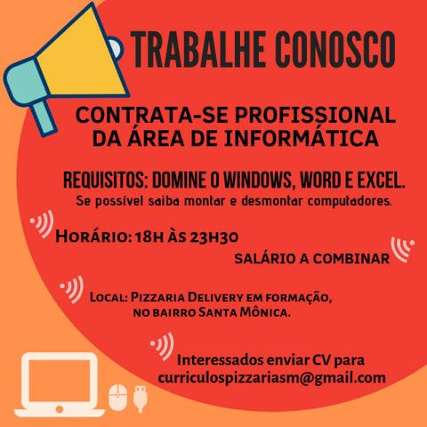 Profissional da área de informática