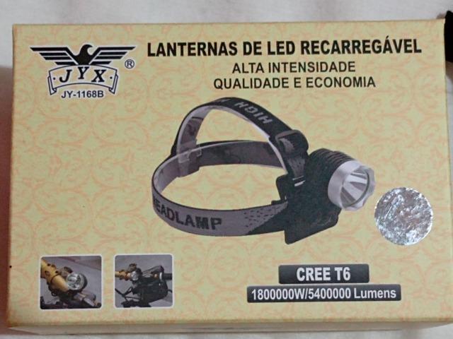 Lanterna de LED Recarregável - Foto 3