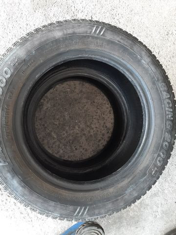 Pneu 175 65 14 Racing Ford Ka meia vida - Foto 2