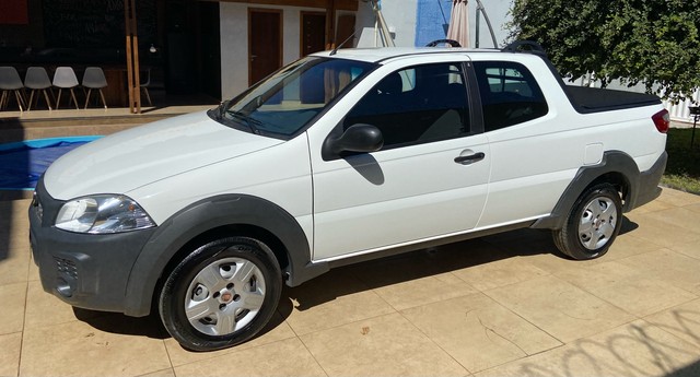 FIAT STRADA, CABINE DUPLA, 1.4 HARD WORKING, 3 PORTAS, 2019