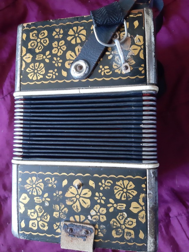 Pé  de bode . Acordeon raro vend troc - Foto 5
