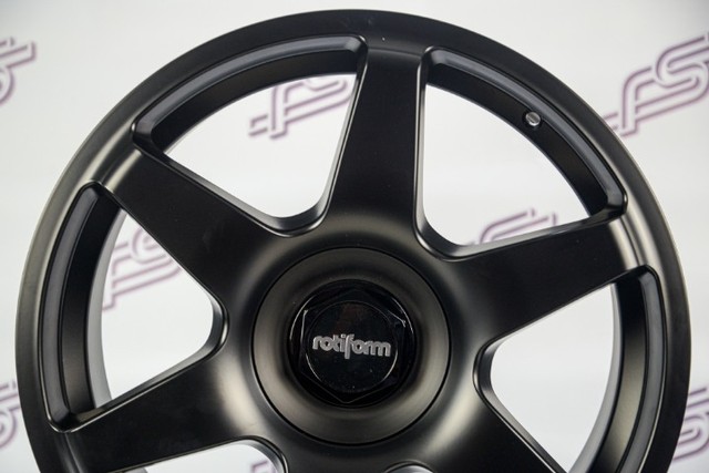 Rodas Rotiform Six Preto 5x100 / 5x112 - 19x8,5 aro 19 tala 8,5 - Foto 3