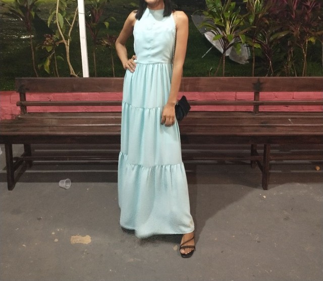 Vestido longo para festa