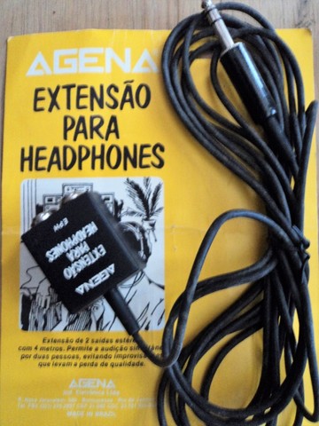 Extensão para Headphones, Agena (Antiguidade ìtem para Colecionador)