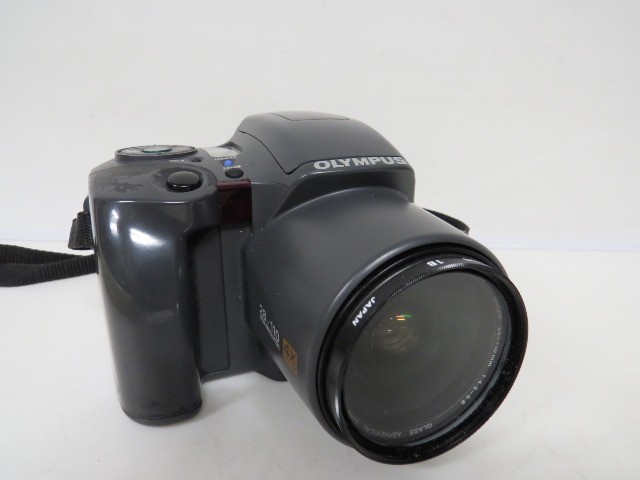 Câmera antiga analógica Olympus