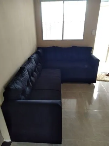 Sofá cama/canto Casal 6 lug Novo