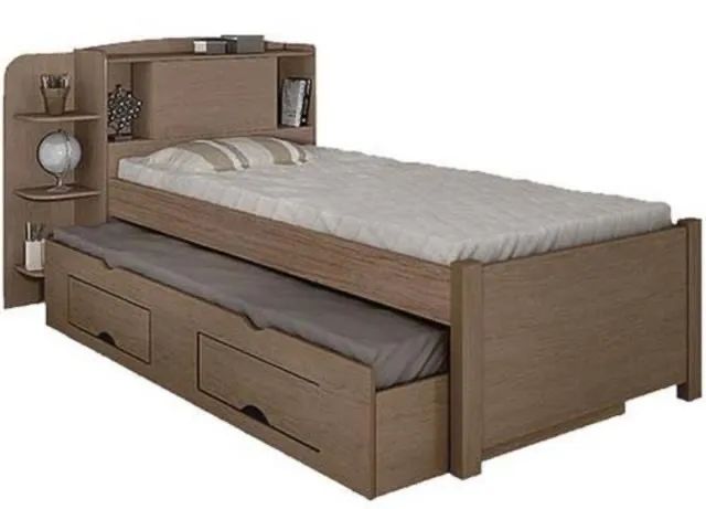 Bicama Solteiro Milênio IMPERDÍVEL s6 100%MDF  - Foto 3