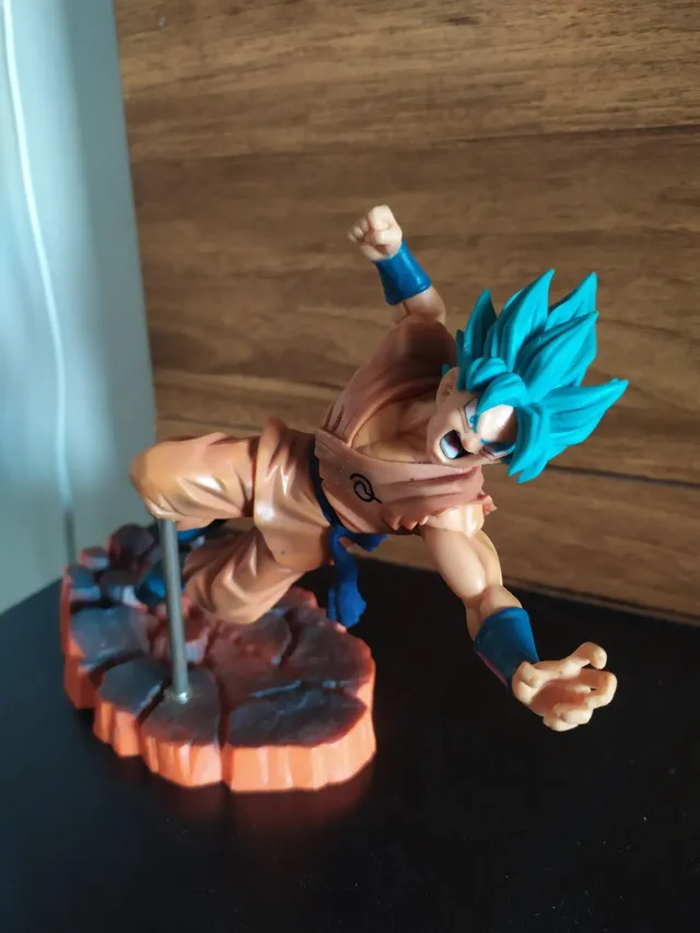 Articulado 16cm Dragon Ball SHF Goku vermelho preto PVC action