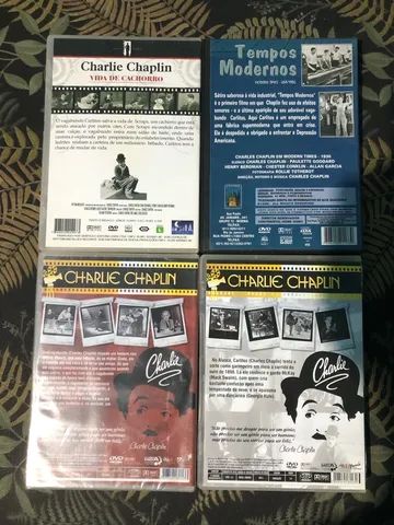 Coleção 4 dvds Charlie Chaplin lote filme  - Foto 2