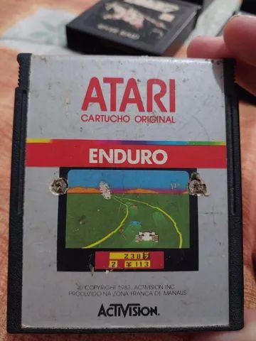 Fitas de jogos do vídeo game Atari