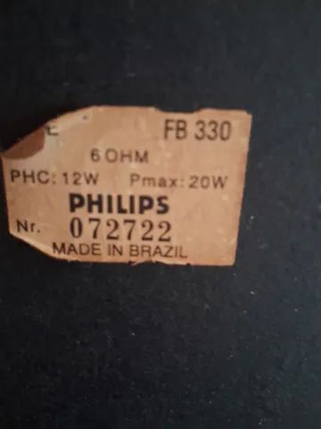2 Caixas de Som Philips, anos 1990  - Foto 3