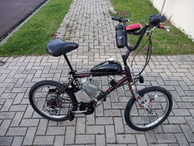 Comprar Bicicleta Motorizada 80cc c/ Freio no Pé e Suspensão - rd  bicicletas motorizadas