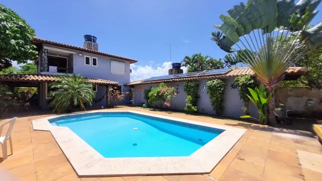 Casa para temporada em Itacimirim. 04 quartos com suíte, piscina