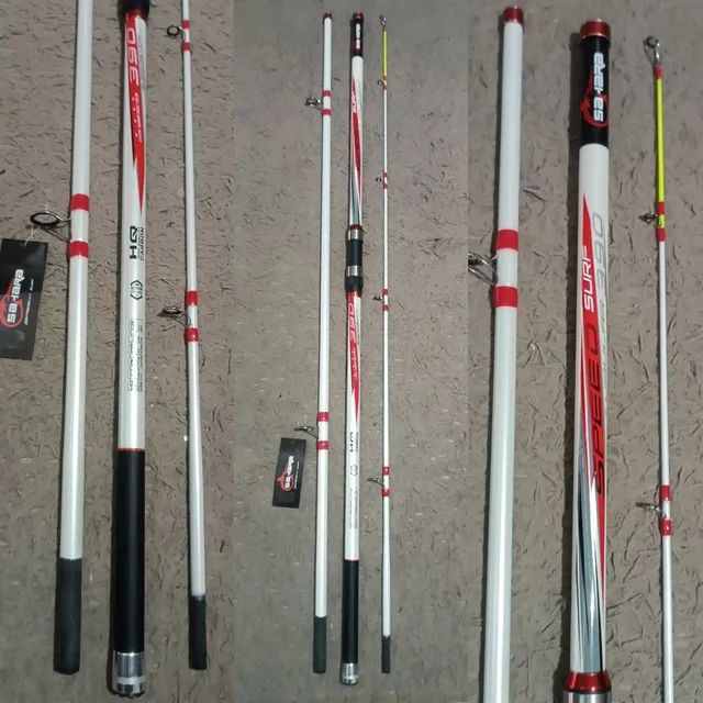 Vara de pesca sahara 3,90m nova 