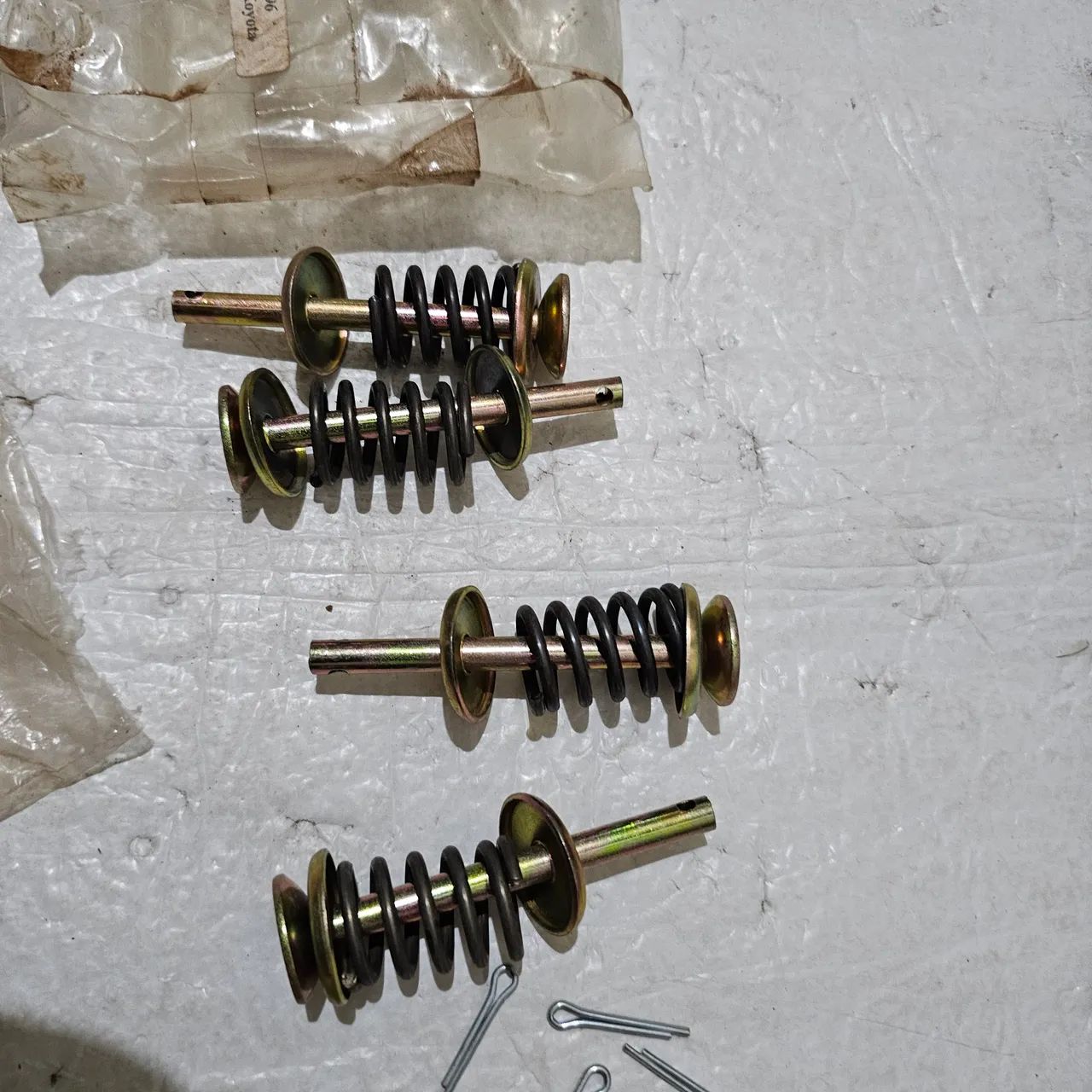 Motoniveladora caterpillar 120 140 conjunto mola pino trava freio novo 2y3796 - Foto 2