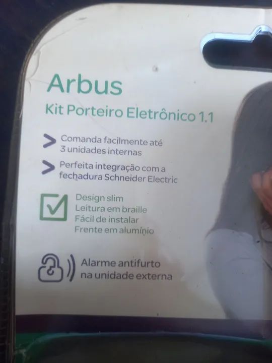 Porteiro eletrônico 1.1 Arbus - Foto 3