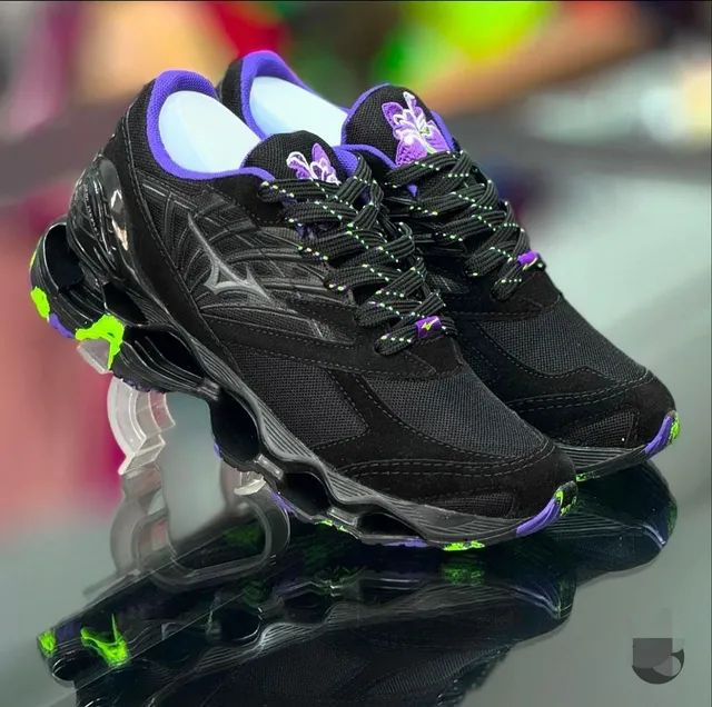 Tênis mizuno pro x flor de lótus 