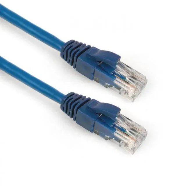 CABO DE REDE PATCH CORD UTP CAT.6 1,5M AZUL - PLUSCABLE - Foto 2
