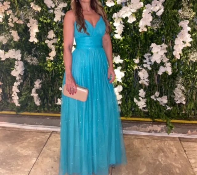 Vestido azul  Tiffany