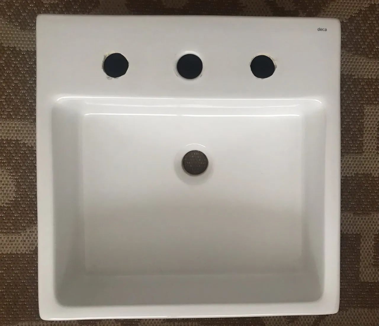 Cuba Deca semi encaixe l830.17 pia banheiro - Foto 5