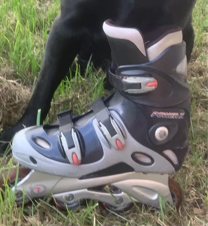 Patins Inline Adulto - Tamanho 39 - Foto 5