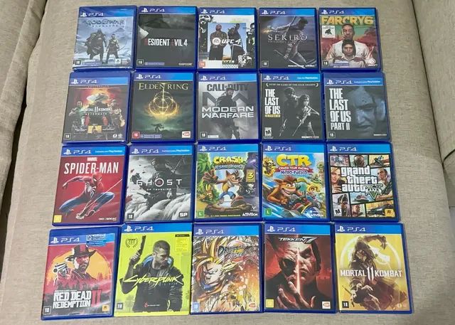 JOGOS PS4 (Leia a Descrição/Valor no anuncio)