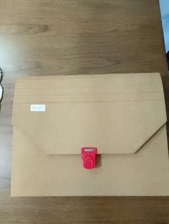ORGANIZADOR DE DOCUMENTOS E CONTAS, SEM USO 