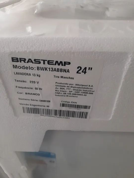 Maquina de lavar Brastemp nova  - Foto 4
