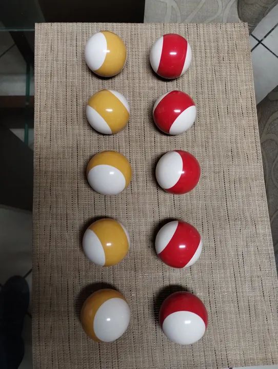 Jogo de bolas de sinuca snooker