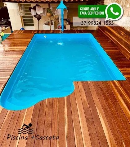 CA-Piscina com Cascata de Fibra  !!