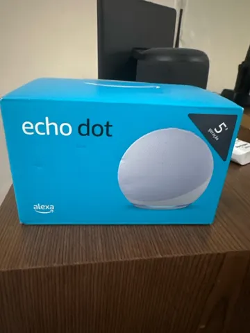 Echo Pop: Smart Speaker Compacto Com Som Envolvente e Alexa - Cor  Preta/Branca (Lacrado)
