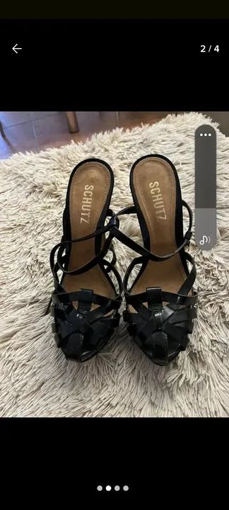 Linda Sandália Feminina Schultz N35 Em Ótimo Estado!!! - Foto 2