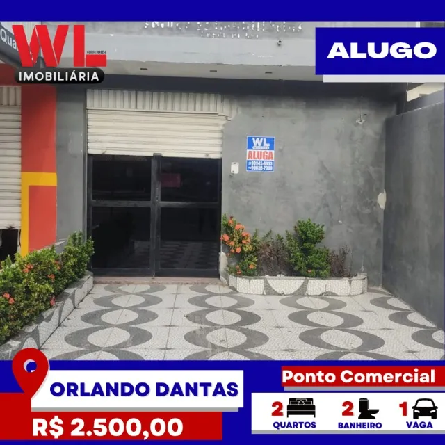 Alugo-Ponto comercial na Avenida do Orlando Dantas