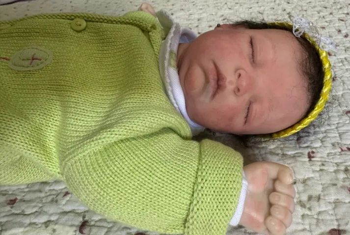Bebê reborn - Estúdio Monickie Ürbanjos - Zoe - Foto 5