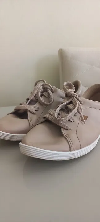Tênis Casual Feminino Bege