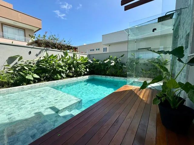 Casa de alto padrão no Cond. Atlantic Blue com 5 suítes e piscina particular - Foto 4